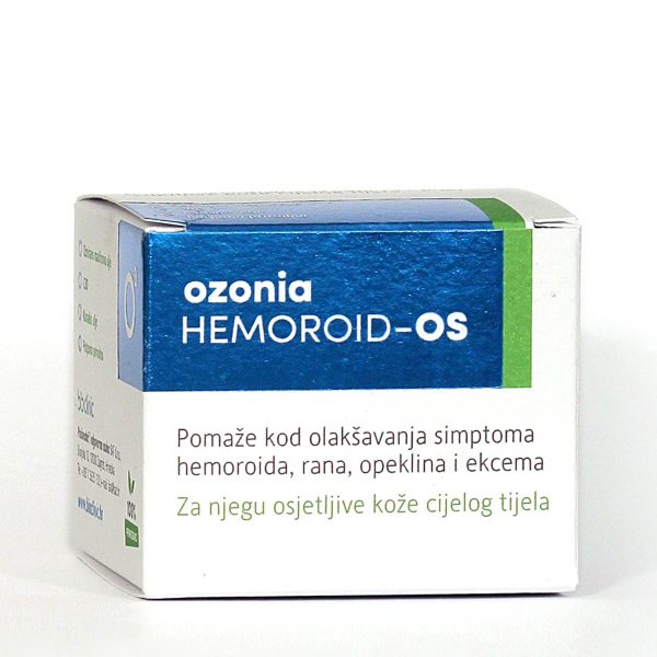 Bioclinic Hemoroid-os prikaz kutije sa strane